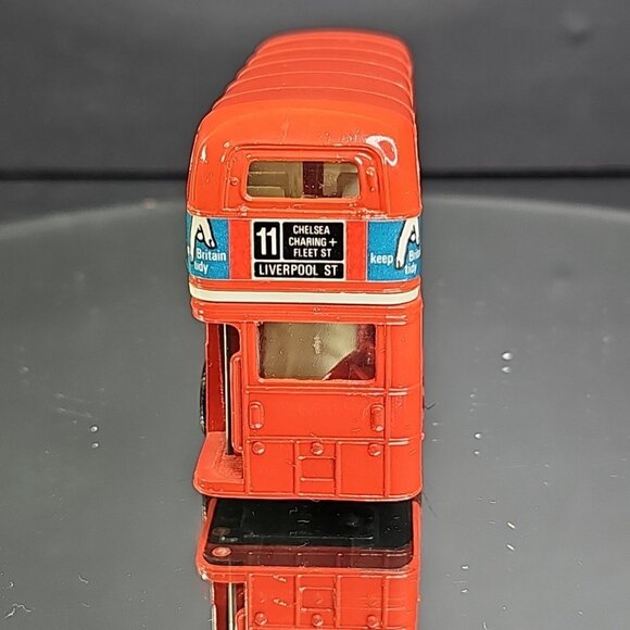Corgi London Transport Routemaster Double Decker Bus BTA Welcome to Britain 4¾" - Picture 5 of 10